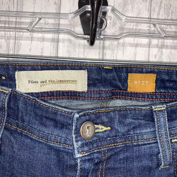 Womens Size 27 Pilcro & The Letterpress Straight Leg Jeans - Picture 2 of 7